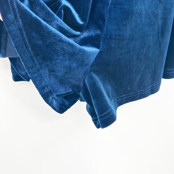 Windsor Womens Coquette Going Out Velvet Choker Plunge Cutout‎ Romper Size S - Picture 5 of 10